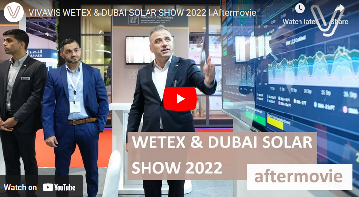 VIVAVIS WETEX & DUBAI SOLAR SHOW 2022